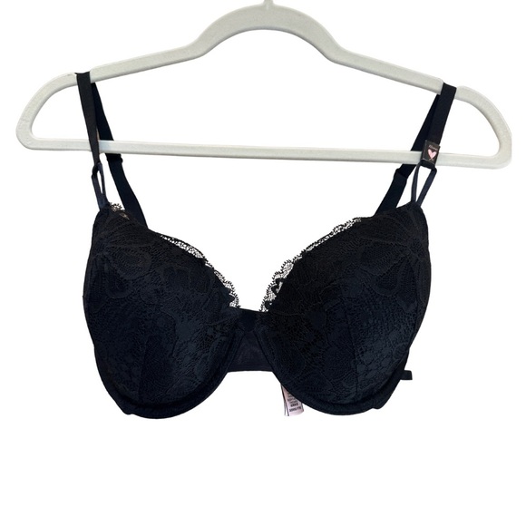 Victoria’s Secret Black Lace Unlined Bra – Size 32DDD – NWT - Picture 1 of 6